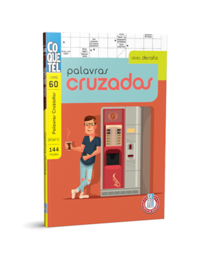 LIVRO COQUETEL PALAVRAS CRUZADAS DESAFIO ED 60