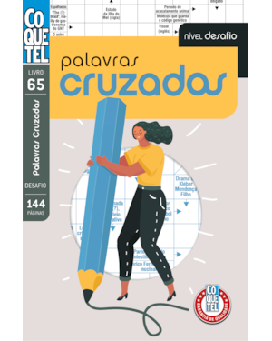 LIVRO COQUETEL PALAVRAS CRUZADAS DESAFIO ED 65