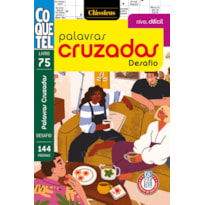 Livro Coquetel Palavras Cruzadas Difícil 75