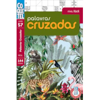 LIVRO COQUETEL PALAVRAS CRUZADAS FÁCIL 57