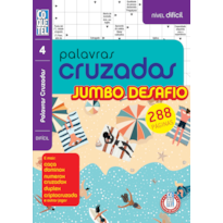 LIVRO COQUETEL PALAVRAS CRUZADAS JUMBO DESAFIO ED 4