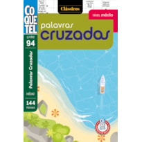 LIVRO COQUETEL PALAVRAS CRUZADAS MÉDIO 94