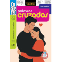 LIVRO COQUETEL PALAVRAS CRUZADAS MÉDIO 96