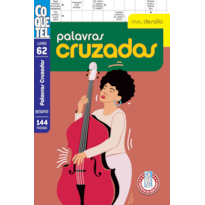LIVRO COQUETEL PALAVRAS CRUZADAS NÍVEL DESAFIO ED 62