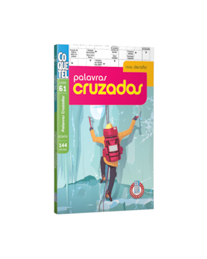 LIVRO COQUETEL PALAVRAS CRUZADAS NÍVEL FÁCIL ED 61