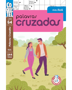 LIVRO COQUETEL PALAVRAS CRUZADAS NÍVEL FÁCIL ED 64