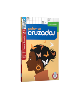 LIVRO COQUETEL PALAVRAS CRUZADAS NÍVEL MÉDIO ED 73