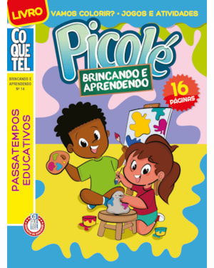 LIVRO COQUETEL PICOLÉ 14: BRINCANDO E APRENDENDO