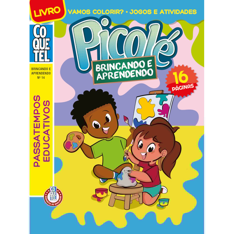 LIVRO COQUETEL PICOLÉ 14: BRINCANDO E APRENDENDO