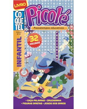 Livro coquetel picolé 22: passatempos educativos