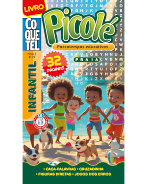 Livro coquetel picolé 23: passatempos educativos