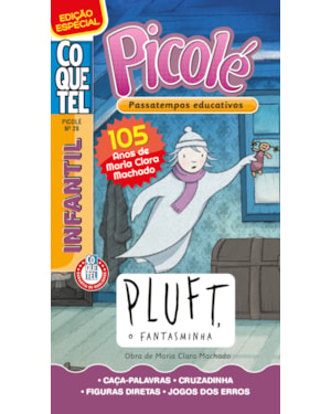 LIVRO COQUETEL PICOLÉ 28: PASSATEMPOS EDUCATIVOS