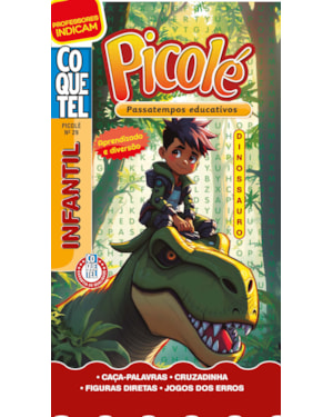 LIVRO COQUETEL PICOLÉ 29: PASSATEMPOS EDUCATIVOS