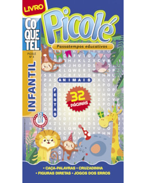 LIVRO COQUETEL PICOLÉ 4
