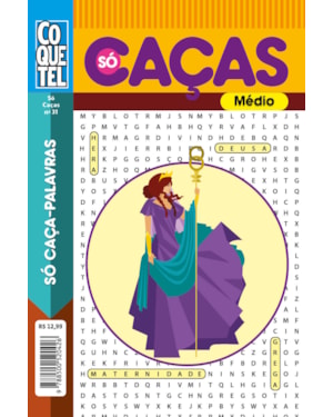 Livro coquetel só caça-palavras 31: nível médio