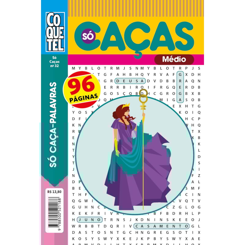 Livro Coquetel Só Caça-Palavras 32
