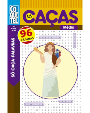 LIVRO COQUETEL SÓ CAÇA-PALAVRAS 34