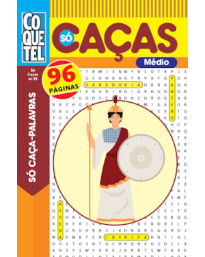 Livro Coquetel Só Caça-Palavras 35