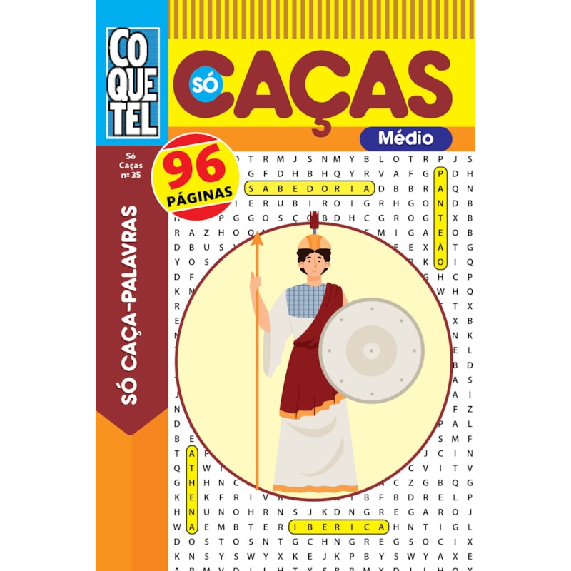 LIVRO COQUETEL SÓ CAÇA-PALAVRAS 35
