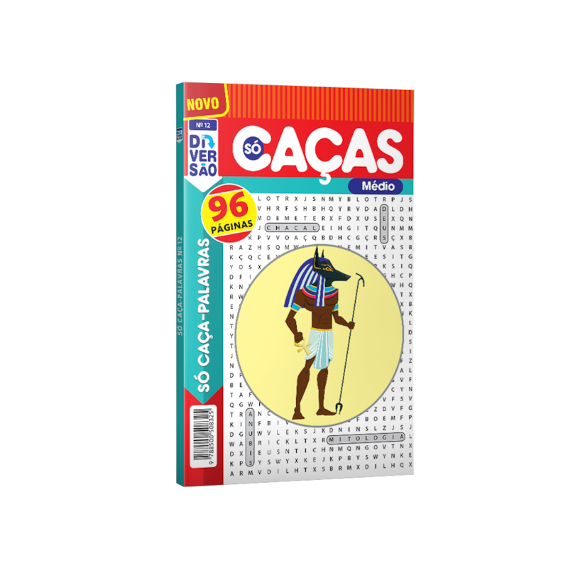 LIVRO COQUETEL SÓ CAÇA PALAVRAS ED 12
