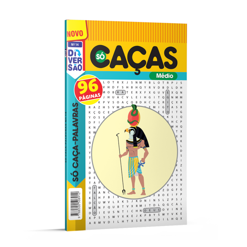 LIVRO COQUETEL SÓ CAÇA PALAVRAS NÍVEL MÉDIO ED 14