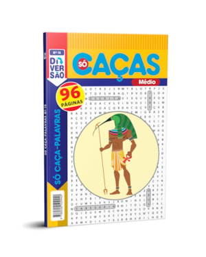 LIVRO COQUETEL SÓ CAÇA PALAVRAS NÍVEL MÉDIO ED 16