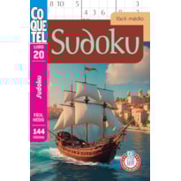 LIVRO COQUETEL SUDOKU 20: NÍVEIS FÁCIL E MÉDIO