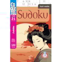 LIVRO COQUETEL SUDOKU 21: NÍVEIS FÁCIL E MÉDIO