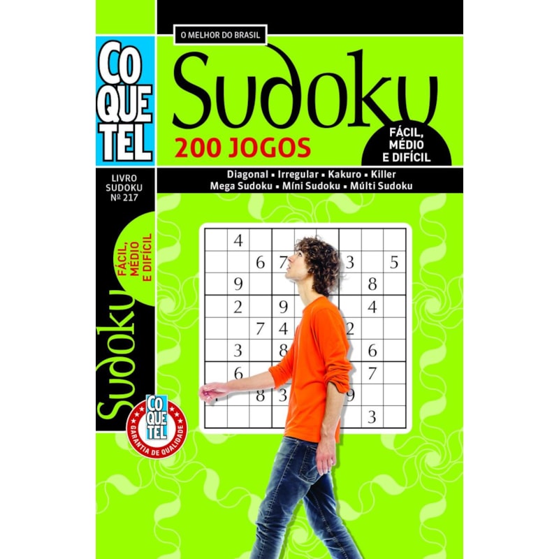 LIVRO COQUETEL SUDOKU 217