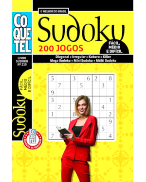 LIVRO COQUETEL SUDOKU 219