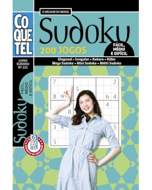 LIVRO COQUETEL SUDOKU 221
