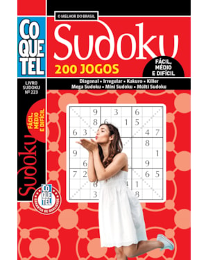 LIVRO COQUETEL SUDOKU 223