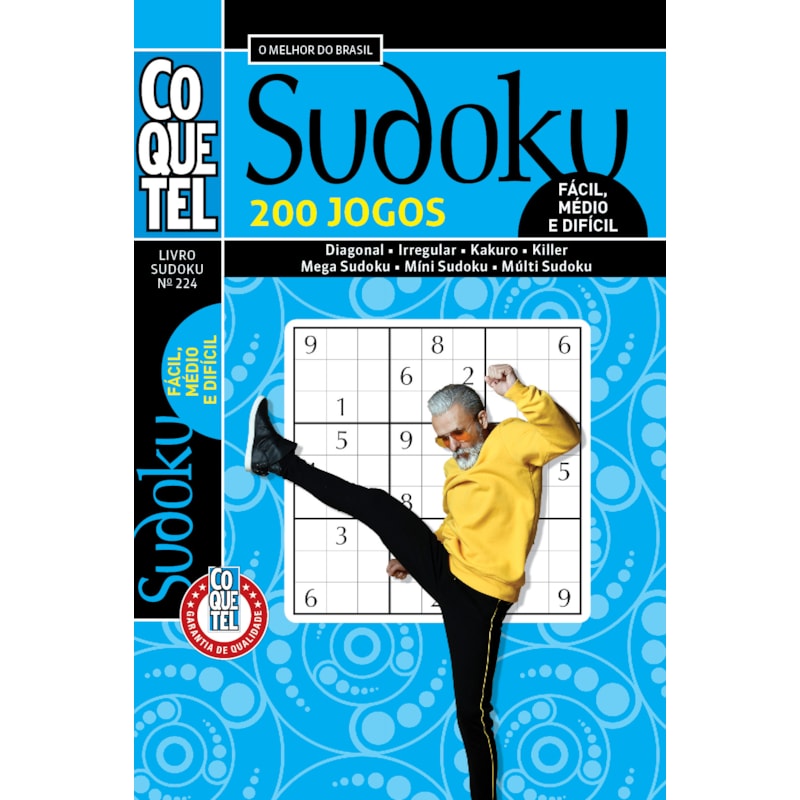LIVRO COQUETEL SUDOKU 224