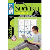 LIVRO COQUETEL SUDOKU 229: FÁCIL, MÉDIO E DIFÍCIL