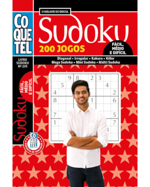 Livro Coquetel Sudoku 235