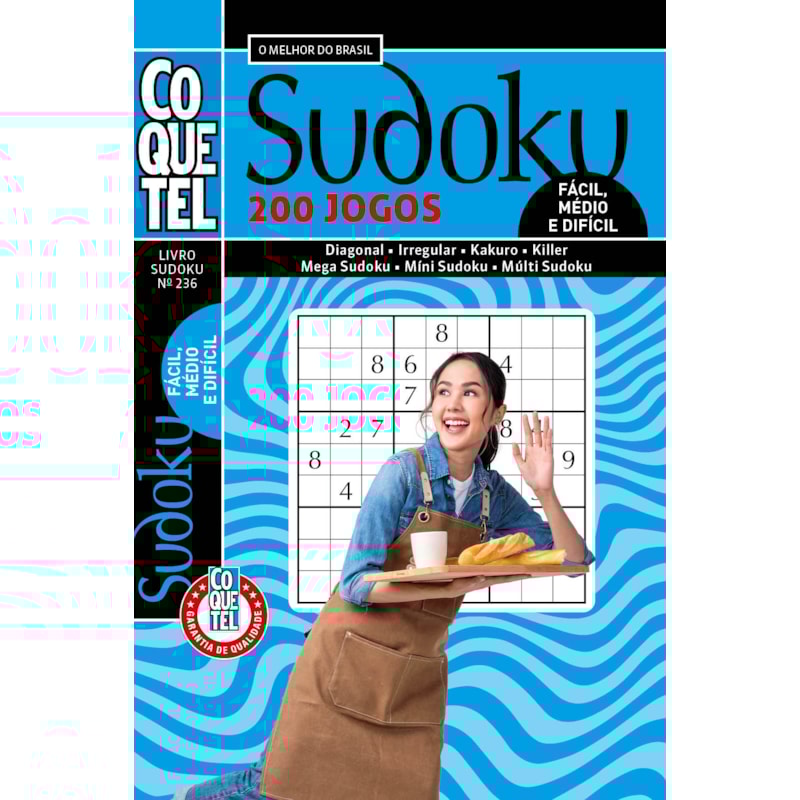 Livro Coquetel Sudoku 236