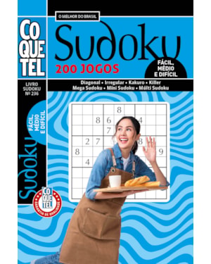 Livro Coquetel Sudoku 236