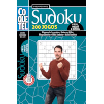 LIVRO COQUETEL SUDOKU 239: NÍVEIS FÁCIL, MÉDIO E DIFÍCIL