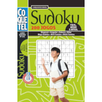 LIVRO COQUETEL SUDOKU 241: NÍVEIS FÁCIL, MÉDIO E DIFÍCIL