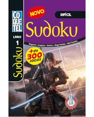 LIVRO COQUETEL SUDOKU DIFICIL 1