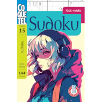 LIVRO COQUETEL SUDOKU FÁCIL/MÉDIO 15