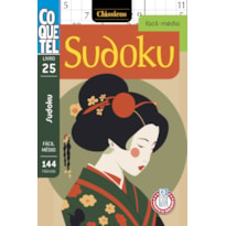 LIVRO COQUETEL SUDOKU FÁCIL-MÉDIO 25