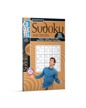 LIVRO COQUETEL SUDOKU FC/MD/DF ED 194