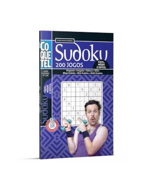 LIVRO COQUETEL SUDOKU FC/MD/DF ED 198