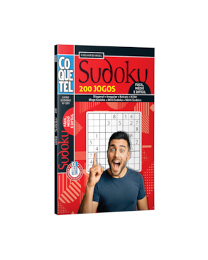LIVRO COQUETEL SUDOKU FC/MD/DF ED 199