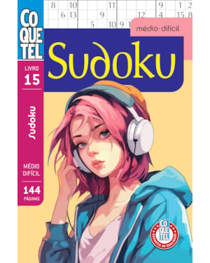 LIVRO COQUETEL SUDOKU MD DF 15