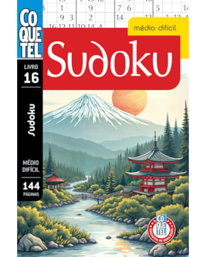 LIVRO COQUETEL SUDOKU MD DF 16