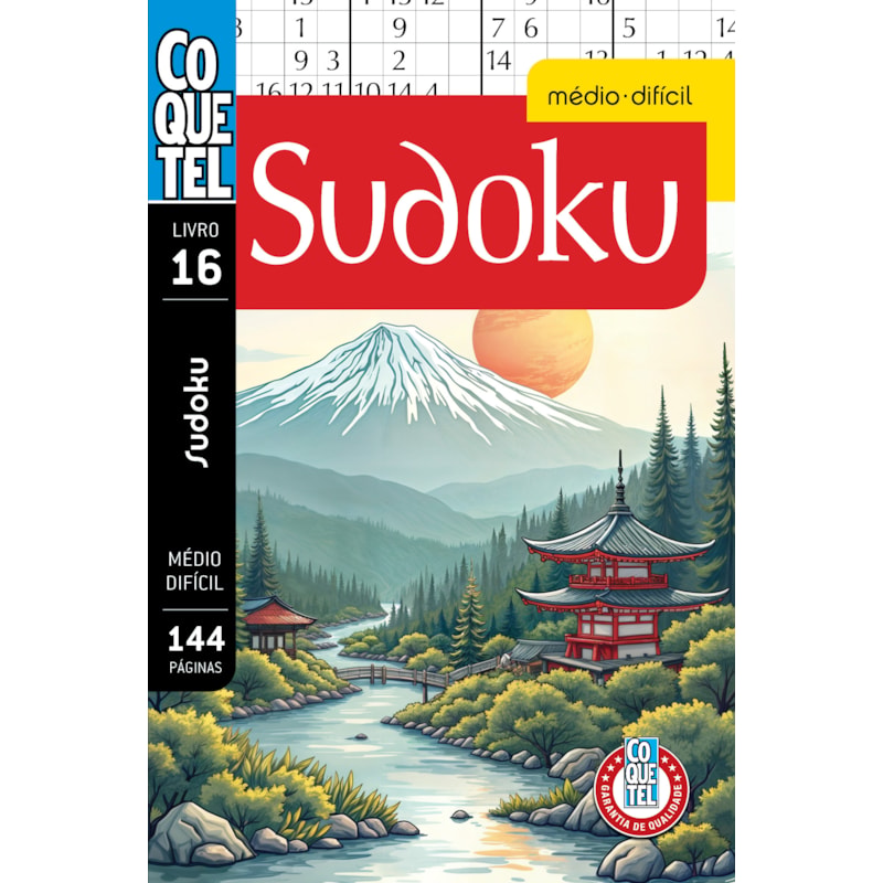 LIVRO COQUETEL SUDOKU MD DF 16