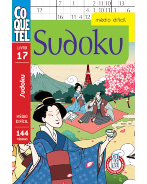 LIVRO COQUETEL SUDOKU MD DF 17