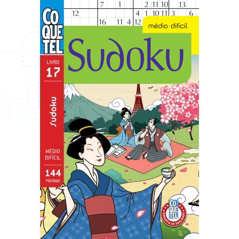 LIVRO COQUETEL SUDOKU MD DF 17